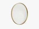 Round mirror, iron, gold