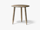 Hoof Table - SW1 - Ø50cm - Smoked oiled oak
