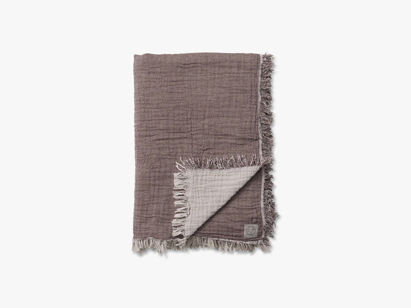 Collect Throw SC32, Cloud/Burgundy