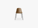 Harbour Side Chair, Black Steel Base/Khaki