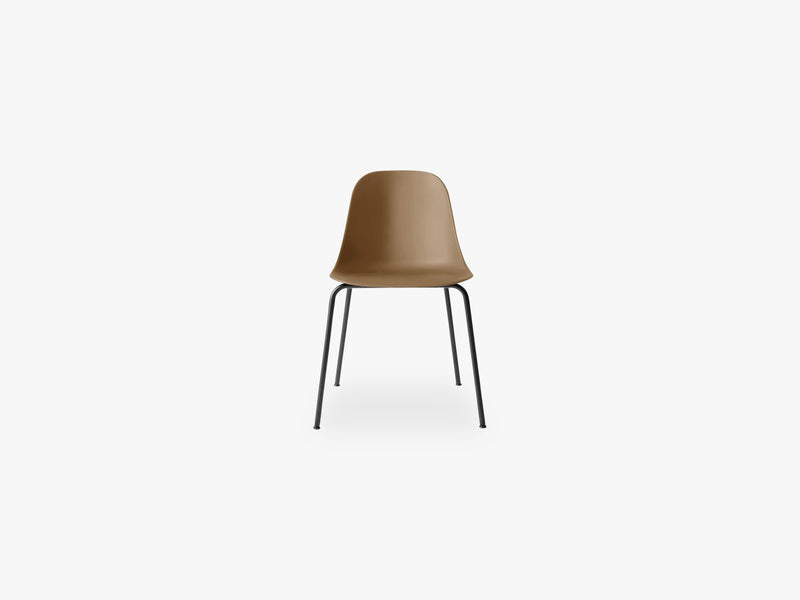 Harbour Side Chair, Black Steel Base/Khaki