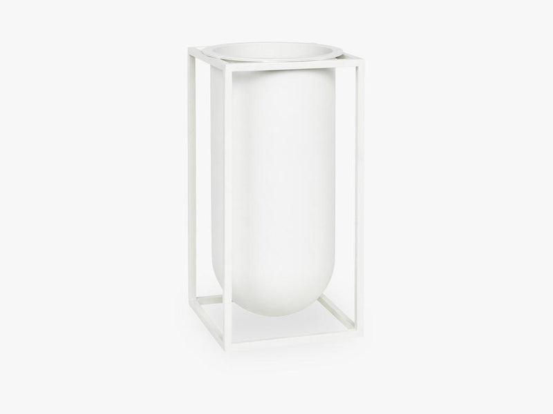 Kubus vase Lolo, white