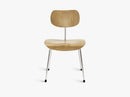SE68, Beech seat and back with Chrome base