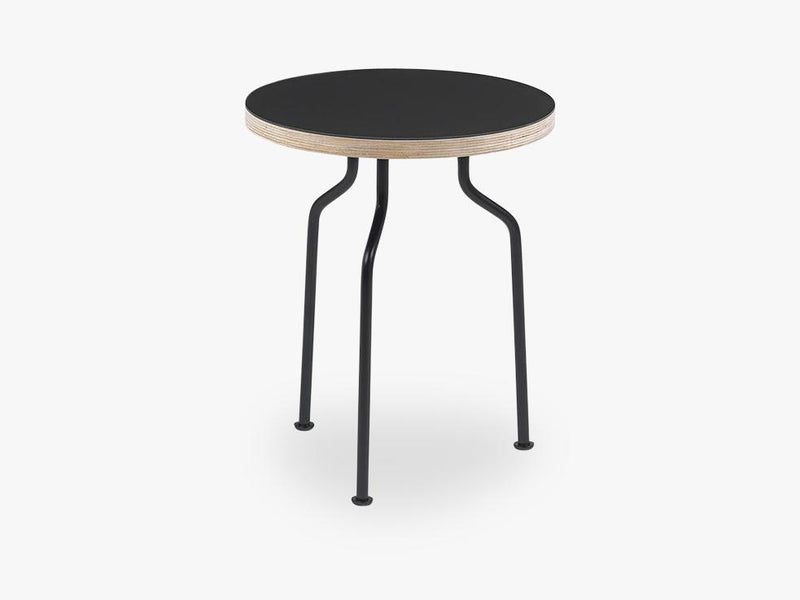 Modern Line Side Table, Nero