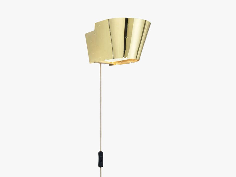 9464 Wall lamp, All brass