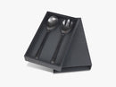Salat Bestik Hune, Titanium Mat Black