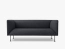 Godot, 2 Seater, Dark Grey Melange - Sofa