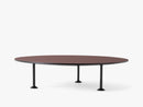 Godot, Coffee Table, Ø90, Burgundy