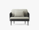 Septembre Chair, Black Ash/Light Grey