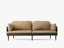Septembre Sofa, Black Ash/Lava