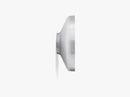 Darkly Mirror Large, Brushed Aluminum