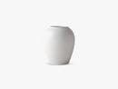 Rhombe Vase H16, hvid