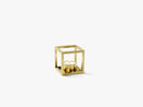 Kubus Tealight, brass