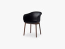 Elefy Chair JH30 Black, Walnut base