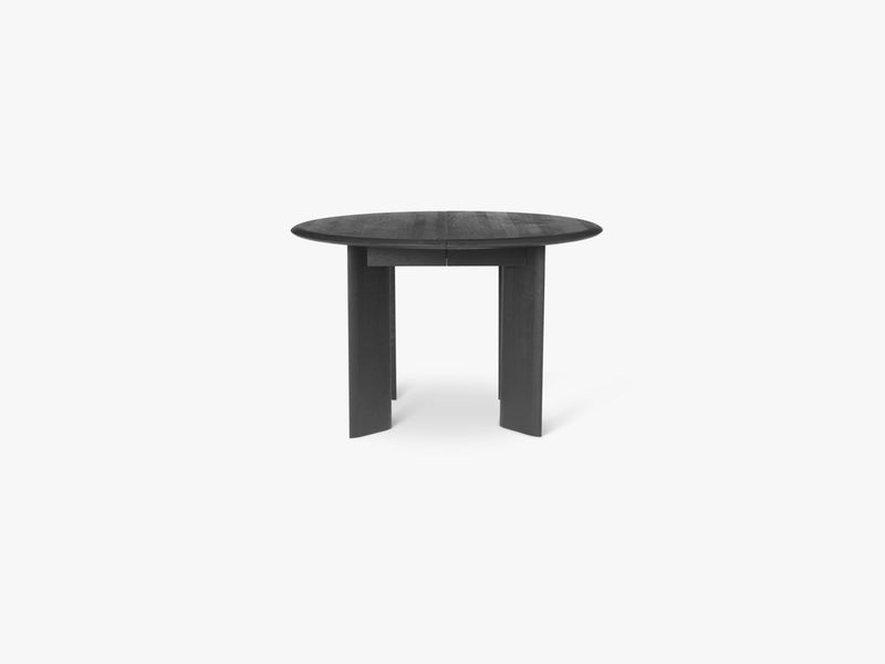 Bevel Table - Round Ø117 - Black Oiled