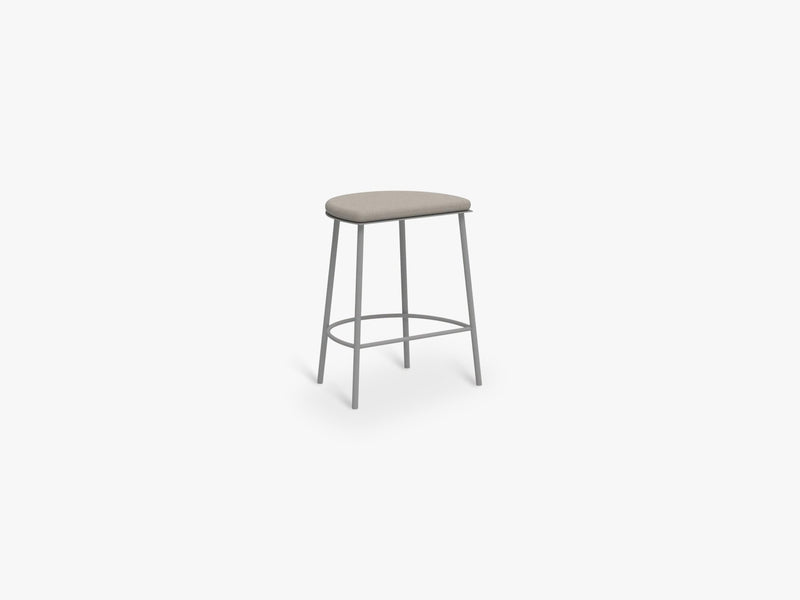 Sketch 021 Stool H50, Canvas/Grey