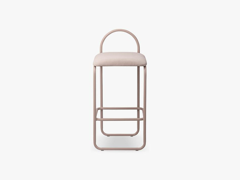 ANGUI bar chair low, rose