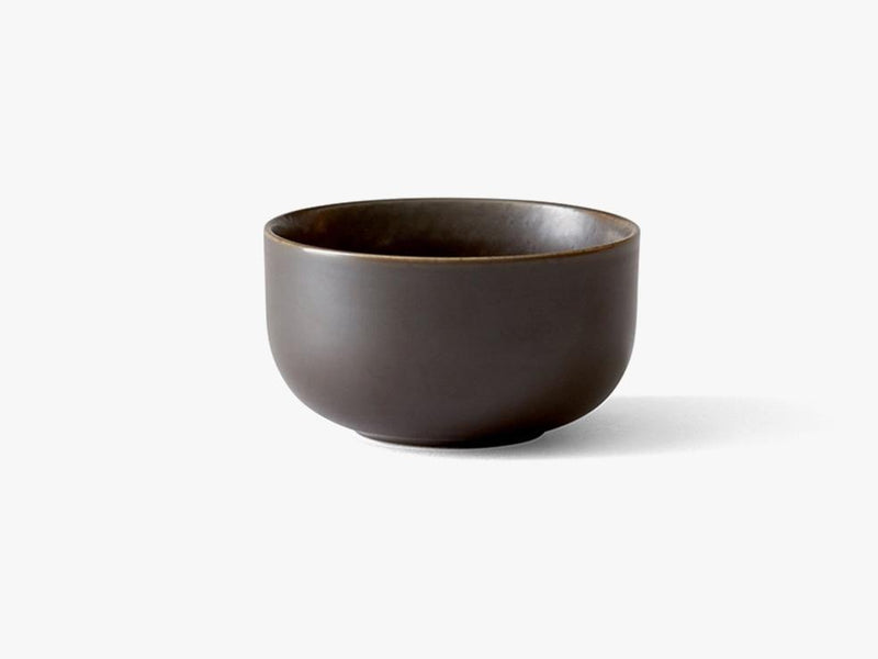 New Norm Bowl, Ø10 cm, Dark Glazed