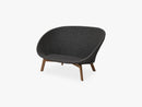 Peacock 2-Pers Sofa M/Teak Ben, Teak/Dark Grey
