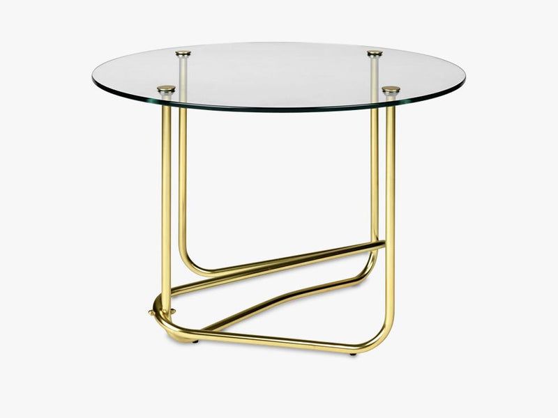 Matégot Coffee Table, Glass Clear top