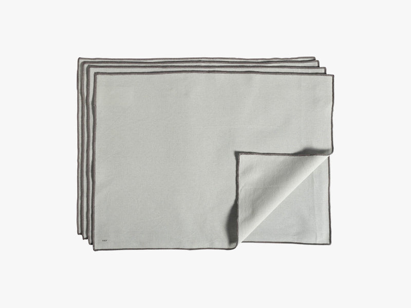 Contour Place Mat - 4 pcs, Grey