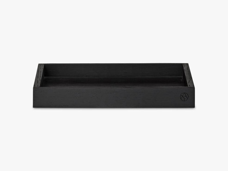 UNITY wooden tray black, small