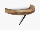 Bowl Wall Edition, Natural Lacquered Mango Wood
