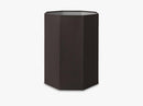 Lampshade large, dark brown