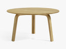 Bella Coffee Table - Ø60 x H32, Oak Oil
