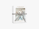 Gift Box w/ Printed Swaddle and Leaves Rattle, Holiday