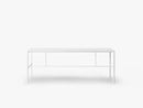 Mies Dining Table M1, White/Marble Bianca Carrera