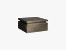 Coffee table tarnished brass, 90
