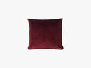 Corduroy Cushion 45x45, Burgundy