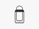 ANGUI chair, Black leather