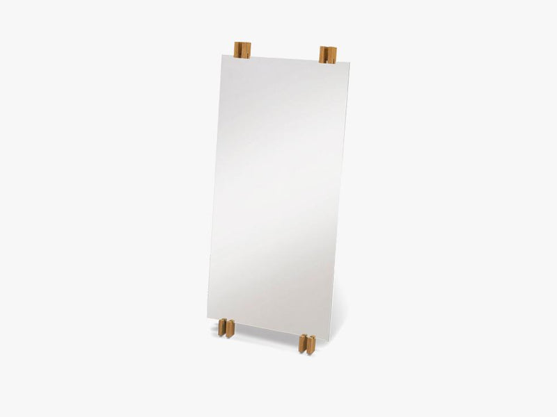 Cutter Mirror, Teak