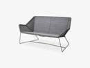 Breeze 2-Pers Loungesofa, Light Grey