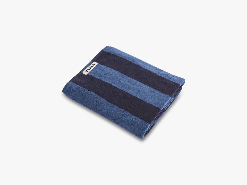 Bath Towel, Dusty Navy