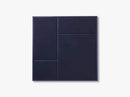 Nouveau Pin Medium, Blue Powder Coated Steel/Navy Blue