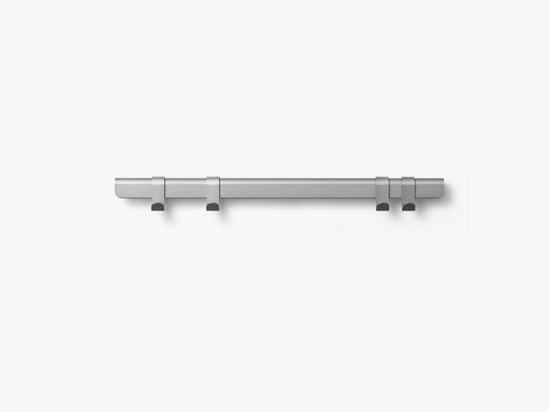 Hug Coat Rack 90cm, Grey/4 Hooks