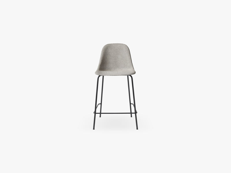 Harbour Side Chair - Counter, Black Steel Base, Hallingdal 65, 130