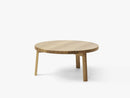 Ease Lounge Table Ø70, H33 Oak Natural