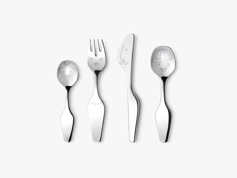 Twist Family Cutlery, 4 Pcs