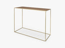 Bord Freja, Brass/Indian, W100Xl40Xh80Cm