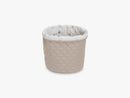 Quilted Storage Basket Medium, Hazel