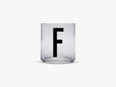 Kids personal drinking glas A-Z, F