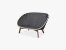 Peacock 2-Pers Sofa M/Teak Ben, Grey/Light Grey