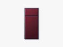 Nouveau Pin Small, Blue Powder Coated Steel/Rouge Noir