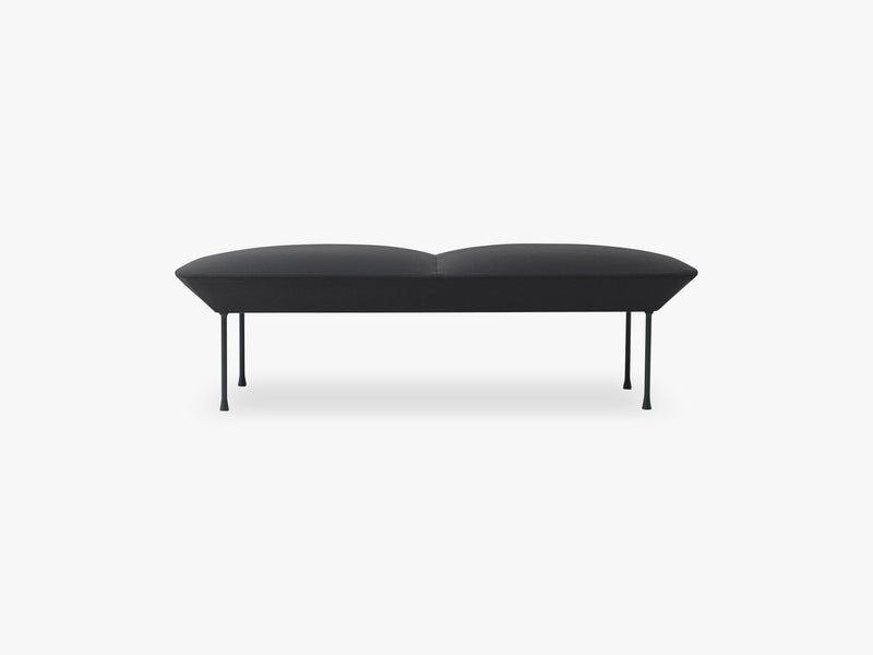 Oslo Bench / Bench, Steelcut 180 / Dark Grey Legs