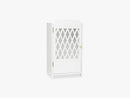 Harlequin Doll's Wardrobe, White
