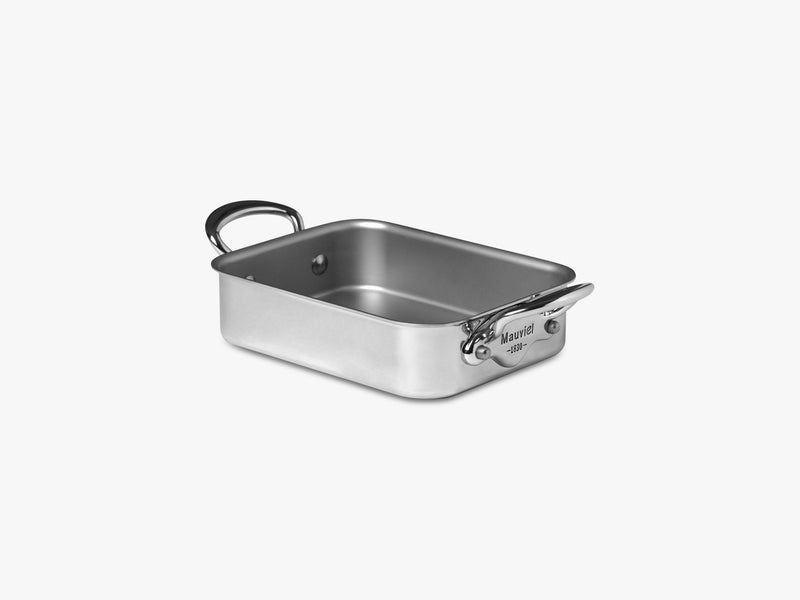 Cook Style bradepande mini, stål L18cm B14cm